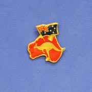 Pin Flag/Kangaroo/Map